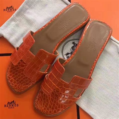 hermes oran sandals fake|hermes oran crocodile sandals.